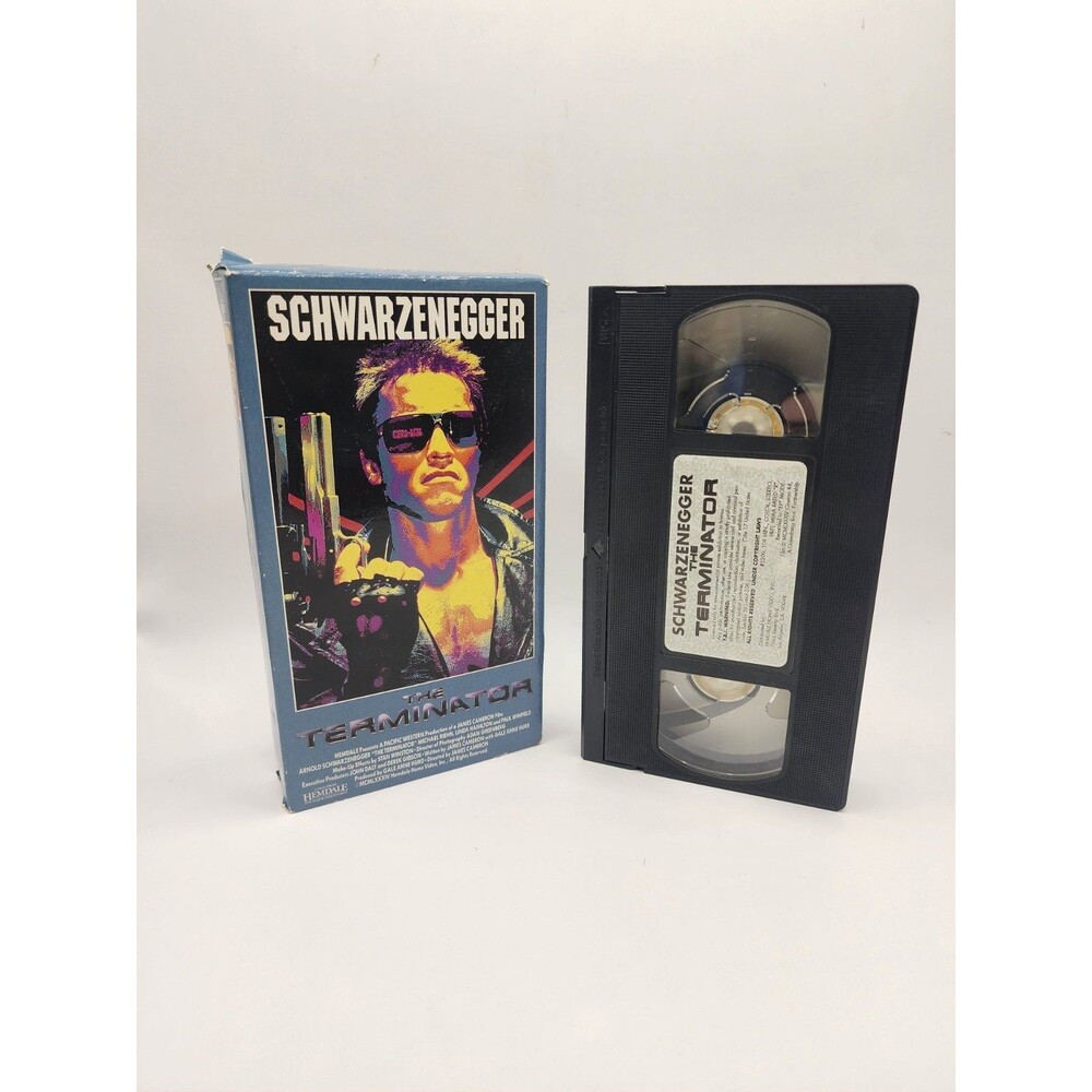 The Terminator (VHS 1992) Arnold Schwarzenegger Linda Hamilton